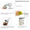 Pump Liquor Dispenser, 1000cc Capacity Single Gun Beer Beverage Dispenser Container, Wine Dispenser Gun Accessories, for Bars Hotels Tea Houses KTV Family view 3