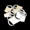 Bucket Crafting Mirrors, Set of 10, Shatterproof Acrylic, Silver Mirror, 4 view 2