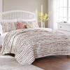 Greenland Home Bella Ruffle 100% Cotton Multi-Fabric Ruffled Quilt Set, 5-Piece Full/Queen, Multicolor view 1