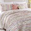 Greenland Home Bella Ruffle 100% Cotton Multi-Fabric Ruffled Quilt Set, 5-Piece Full/Queen, Multicolor view 2