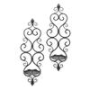 BSD National Supplies Claudia Scrolling Wall Candle Holder (Set of 2) view 4