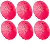 TJ Global PACK OF 6 Japanese Chinese 33" Umbrella Parasol For Wedding Parties, Photography, Costumes, Cosplay, Decoration And Other Events - 6 Umbrellas (Hot Pink)