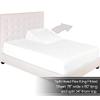 Deluxe Linens Collection Fabricom Top-Split-King: Adjustable King Bed Sheets 4PC Solid Black 100% Cotton 800-Thread-Count, 18" Deep Pocket view 3