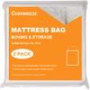 5 Mil Thick Queen Mattress Bags for Moving 2 Pack Bed Mattress Storage Bags Mattress Cover for Moving - Super Thick Heavy Duty Waterproof Plastic Wrap Moving Mattress Protector for Storage view 1