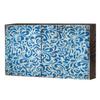 Designocracy 95004-12 Patterned Rustic Wooden Block Design Graphic Art view 1