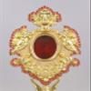 Haolin Rare Fine Reliquary Monstrance with Zircon 19 2/3" High X82 view 2