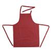 Dunroven House RK104A-R Solid Adult Apron44; Red view 1