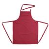 Dunroven House RK104A-R Solid Adult Apron44; Red view 4