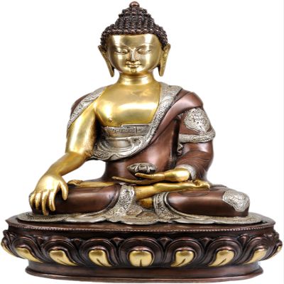Exotic India Lord Buddha in Bhumisparsha Mudra