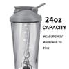 VOLTRX Premium Electric Protein Shaker Bottle, Made with Tritan - BPA Free - 24 oz Vortex Portable Mixer Cup/USB Rechargeable Shaker Cups for Protein Shakes view 4
