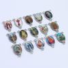 100pcs of Assorted Double Sided Holy Family Divine Mercy Medal Rosary Center Centerpieces view 3