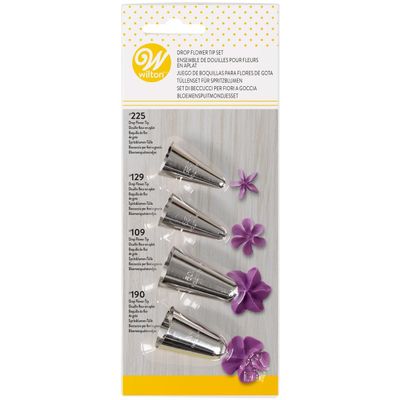Wilton Drop Flower Tip Set