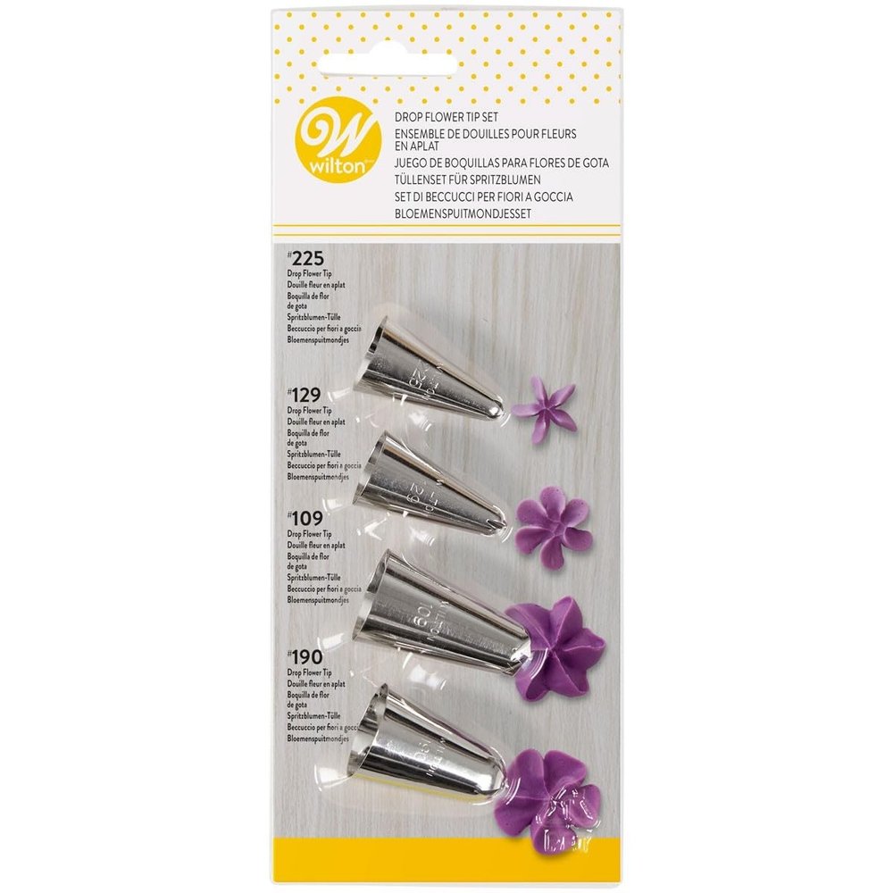 Wilton Drop Flower Tip Set