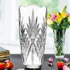 CrystalHouz Crystal Vase, Large, Clear view 4
