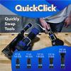 Cen-Tec Systems 95292 30 Ft. Home and Shop Vacuum Hose with Expanded Multi-Brand Power Tool Dust Collection Adapter Set and Full Attachment Kit, Black, 30 Ft. Hose view 2