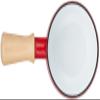 Pearl Metal HB-5065 Milk Pan, Pot, 3.9 inches (10 cm), Enamel, Enamel, Red, Petite view 3