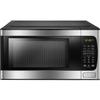Danby DBMW0924BBS 0.9 Cu.Ft. CounterTop Microwave In Black Stainless Steel - 900 Watts, Small Microwave With Push Button Door view 1