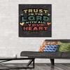 Trends International Scott Orr - Trust in The Lord Wall Poster, 22.375" x 34", Premium Unframed Version view 2