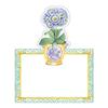 Caspari Primroses Die-Cut Place Cards - 40 Count view 2