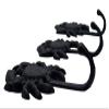 Rustic Blue Cast Iron Crab Wall Hooks, Set of 3, 5 Inch view 3