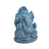 Gemhub Mini Ganesh Statue 222.00 Ct Lord of Success Sculpture Made With Natural Lapis Lazuli Stone - Hindu God Figurine EN-917 view 2