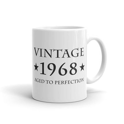 51st Birthday Gift Vintage 1968 Mug Gift for 51st Birthday 51 Years Old Mug Turning 51 Mug Funny Mug Gift idea