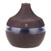 Wood Grain Humidifier-300ml Wood Grain USB Humidifier Colorful LED Night Light Mist Maker for Office Car Home view 1