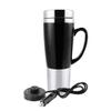 12V Car Kettle Boiler - 450ml Electric Water Insulated Car Mug - Travel Heating Cup Kettle - Car Heating Travel Cup - for Hot Coffee/Milk/Tea(Black) view 1
