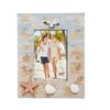 Beachcombers B22527 Sandy Beach Resin Picture Frame, 4-inches x 6-inches view 1