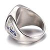 Bansriracha Silver Stainless Steel Masonic Ring for Men Gold Masonic Symbol Freemason Masonic Charm Rings Men Finger Ring Jewelry Gift (10) view 3