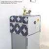 Yosoo Fridge Dust Proof Cover, Washing Machine Top Cover Washing Machine Top Cover Refrigerator Top Cover Multi-Purpose Washing Machine Top Cover(55 * 130cm 51x21inch) view 2