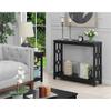 Convenience Concepts Ring Console Table, Black view 2