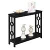 Convenience Concepts Ring Console Table, Black view 3