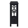 Convenience Concepts Ring Console Table, Black view 4
