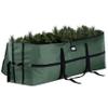 ZOBER Wide Christmas Tree Storage Bag - Maximum Accessibility - Fits 9 Ft Trees - 600D Oxford Fabric Christmas Tree Bag For Storage Box For Xmas - Strong, Durable Straps & Handles - Card Slot - Green view 1
