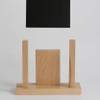 M&T Displays Contemporary Desktop Menu Holder with Chalkboard, Portrait Table Top Sign Holder, Ad Frame for Restaurant, Store, Office, Wedding, Party, Event (2 Pack) (Natural Wood, 5.5x8.5) view 4