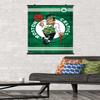 Trends International NBA Boston Celtics - Logo 14 Wall Poster, 34L x 22.4W, Premium Poster & Clip Bundle view 2