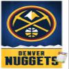 Trends International NBA Denver Nuggets - Logo 18 Wall Poster, 22.375" x 34", Premium Poster & Mount Bundle view 1