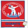 NFL New York Giants - Retro Logo 15 Wall Poster, 34L" x 22.4W", Premium Poster & Mount Bundle view 1