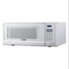 COMMERCIAL CHEF 1.4 Cubic Foot Microwave with 10 Power Levels, Small Microwave with Push Button, 1100 Watt Microwave with Digital Control Panels, Countertop Microwave with Timer, White view 1