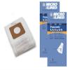 DVC Micro-Lined Paper Replacement Bags Style U, U-3, and U-6 Fit For Panasonic Models MC-V5100, 5200, 5300, 5500, 6200, 6300, 6600, 6700, 6800, 6900-20 Bags view 1