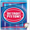 Trends International NBA Detroit Pistons - Logo 17 Wall Poster, 34L x 22.4W, Premium Poster & Mount Bundle view 1