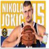 Trends International NBA Denver Nuggets - Nikola Jokic 19 Wall Poster, 22.375" x 34", Premium Poster & Mount Bundle view 1