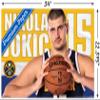 Trends International NBA Denver Nuggets - Nikola Jokic 19 Wall Poster, 22.375" x 34", Premium Poster & Mount Bundle view 3
