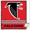 NFL Atlanta Falcons - Retro Logo 15 Wall Poster, 34L" x 22.4W", Premium Poster & Mount Bundle view 1