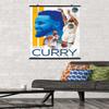 Trends International NBA Golden State Warriors - Stephen Curry 19 Wall Poster, 22.375" x 34", Premium Poster & Clip Bundle view 2