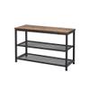AZL1 Life Concept Shoe Bench, 3-Tier Engineered Wood Shoe Rack, Placement Shelves with Seat for Entryway, Living Room and Hallway view 1