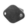 MH GLOBAL 1-1/16'' Tubing U Flange Half Round Wall Flanges Retail Fixture Hanger 10 Pc view 3