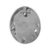 DBM IMPORTS 1-1/4 Tubing U Chrome Finish Half Round Wall Flanges Retail Fixture Hanger 10 Pc view 4