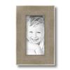 ArtToFrames 4x8 Inch Gold Picture Frame, This 2.00 Inch Custom Poster Frame is Muted Prosecco Gold - Comes with Regular Glass and Corrugated Backing (2WOMBW74-1622-4x8) view 3